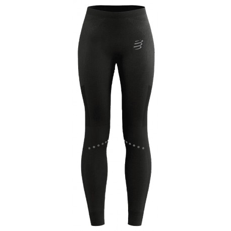 COMPRESSPORT WINTER RUNNING TIGHT BLACK FOR WOMEN'S