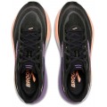 CHAUSSURES BROOKS GHOST 18 BLACK/MULLED GRAPE/PEACH POUR FEMMES