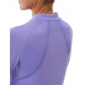 T-SHIRT MANCHES LONGUES COMPRESSPORT WINTER HZ ASTER PURPLE POUR FEMMES