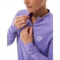 COMPRESSPORT WINTER HZ LS TEE ASTER PURPLE FOR WOMEN'S