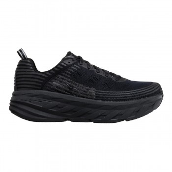 CHAUSSURES HOKA ONE ONE BONDI 6 BLACK/BLACK POUR HOMMES