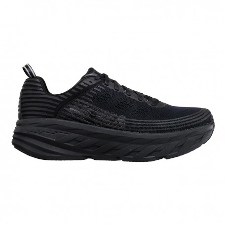 HOKA ONE ONE BONDI 6 BLACK/BLACK FOR MEN'S