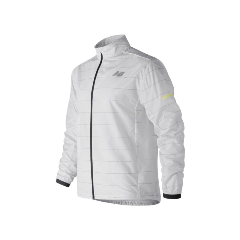 new balance reflective packable jacket