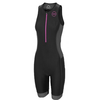 TRI-FONCTION ZONE3 AQUAFLO PLUS BLACK/GREY/NEON PINK POUR FEMMES