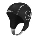 ZONE3 NEOPRENE SWIM CAP BLACK/SILVER UNISEX