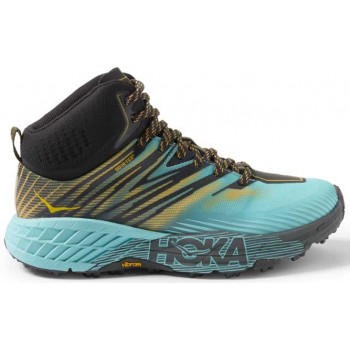 CHAUSSURES HOKA ONE ONE SPEEDGOAT MID 2 GTX ANTIGUA SAND/GOLDEN ROD POUR FEMMES