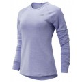 NEW BALANCE HEAT GRID CREW LONG SLEEVE SHIRT FOR WOMEN'S