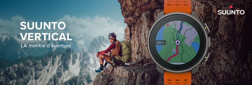 Suunto vertical Titanium Solar Running Planet Geneva - Running Planet Geneve