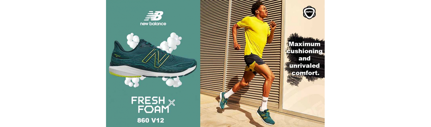 New Balance fresh foam X 860 V12 Running Planet Geneva