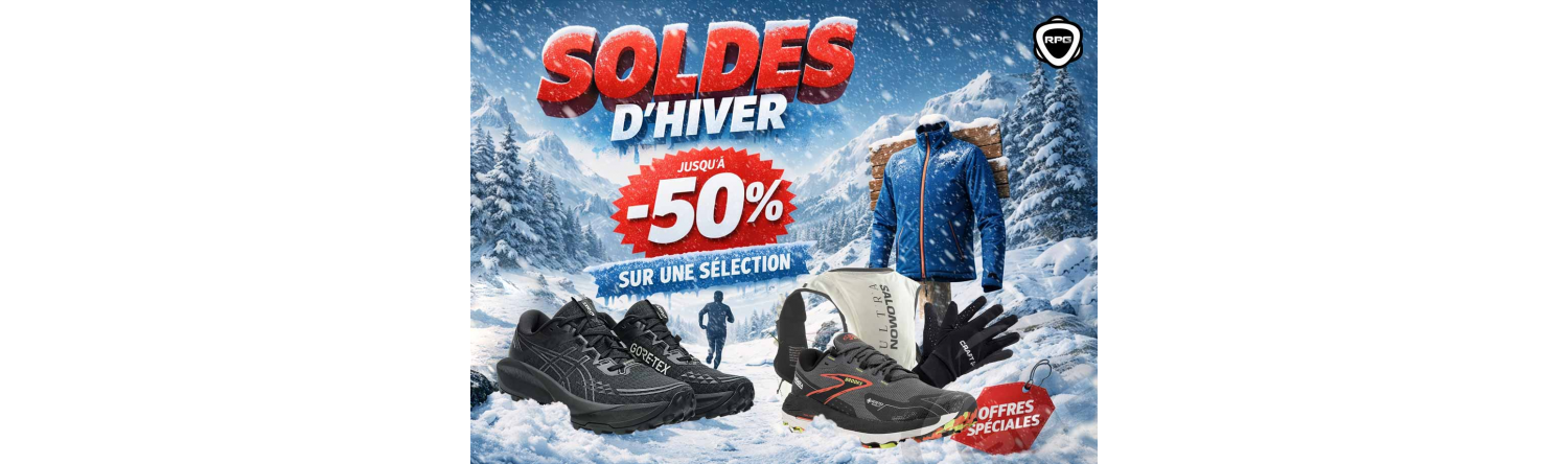 Soldes d'hiver 2026 chez Running Planet Genève