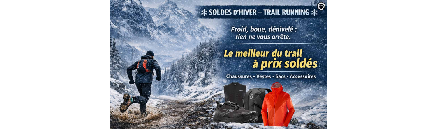 Soldes d'hiver 2026 Trail running Running Planet Genève