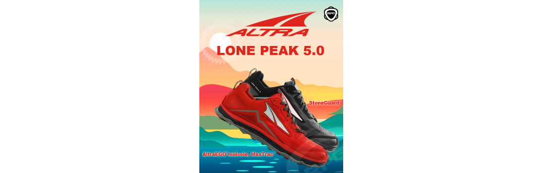 Altra Lone peak 5 Running Planet Genève
