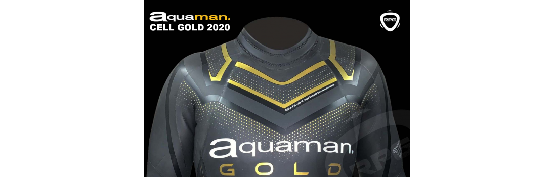 Wetsuit Aquaman cell gold 2020 Running Planet Geneva