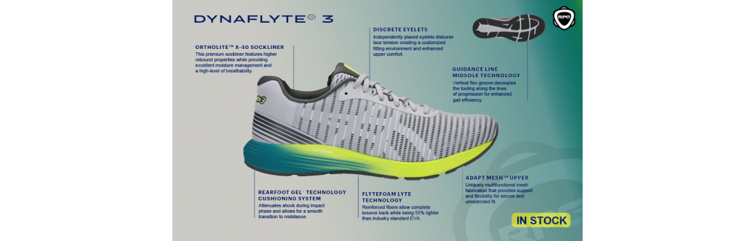 Asics gel Dynaflyte 3 Running Planet Geneva