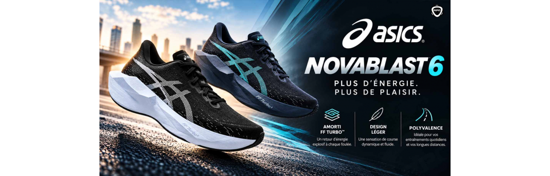 Asics Novablast 6 Running Planet Genève