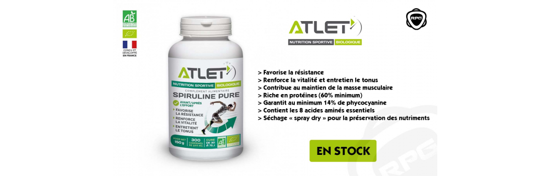 Atlet nutrition Spiruline Running Planet Geneve