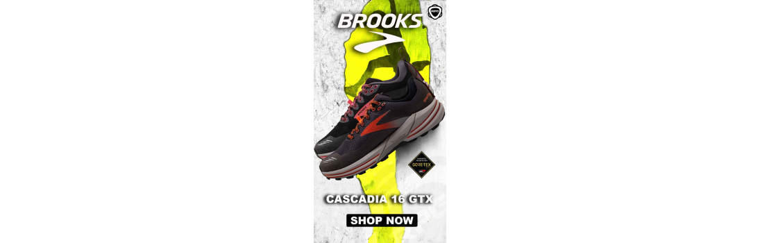 Brooks Cascadia 16 Goretex Running Planet Genève