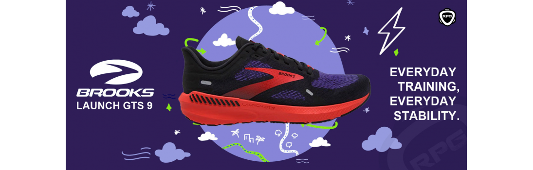 Brooks Launch GTS 9 Running Planet Geneva