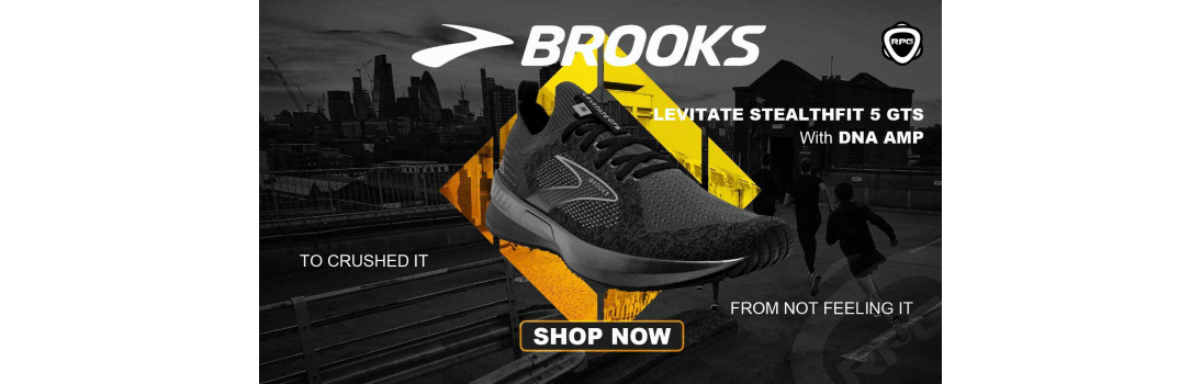 Brooks Levitate Stealthfit 5 GTS Running Planet Genève