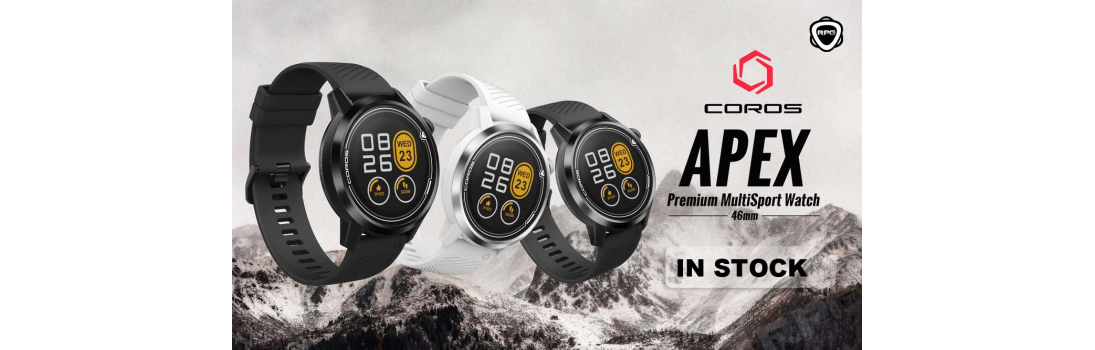 GPS multisports Coros Apex 46mm Running Planet Genève