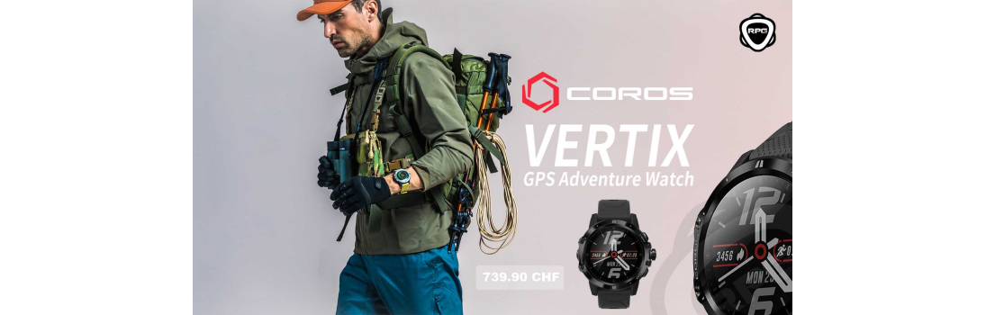 Montre Coros vertix Running Planet Genève