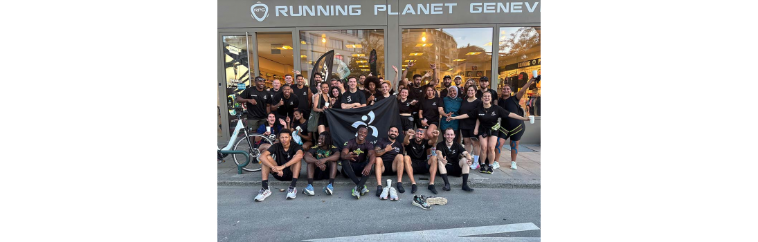 Testing zone Saucony with Run around Geneva and Running Planet Geneva