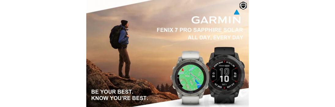 Garmin Fenix 7 pro sapphire solar Running Planet Geneva