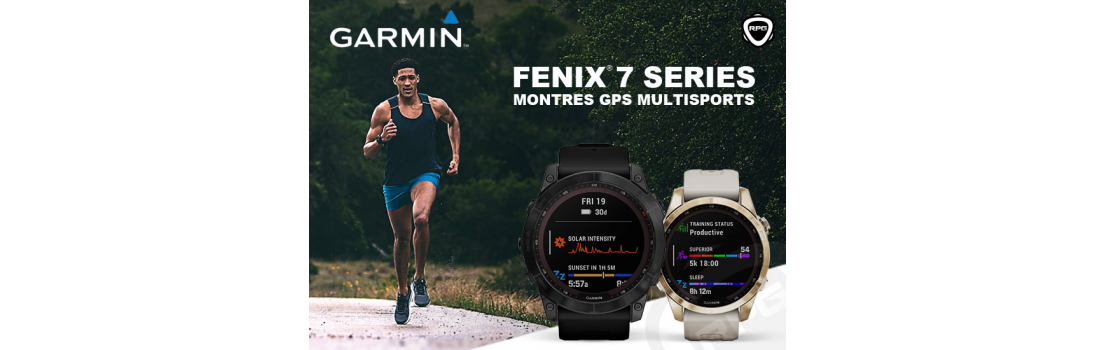 Garmin Fenix 7 series Running Planet Geneva