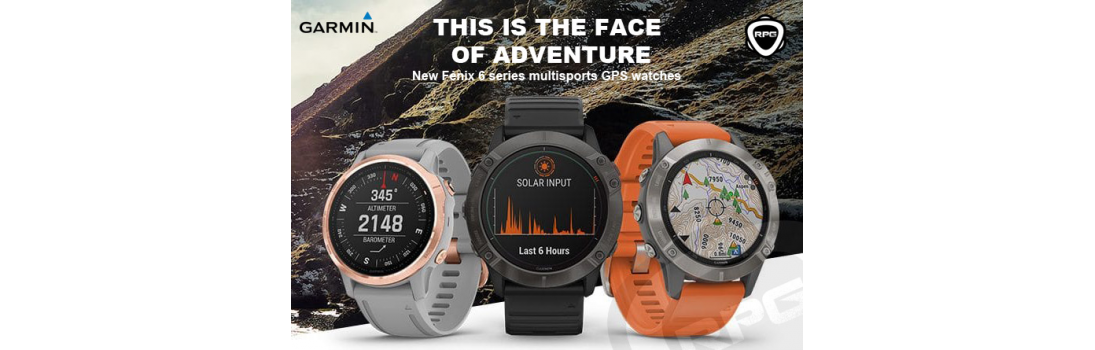 GPS multisports Garmin Fénix 6 series Running Planet Geneva