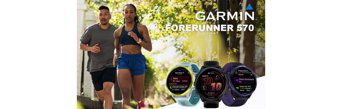 Garmin Forerunner 570 Running Planet Genève