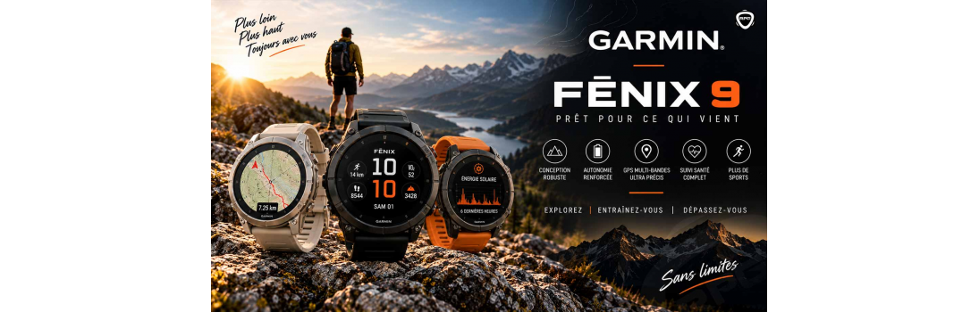 Garmin Fénix 9 Running Planet Geneva