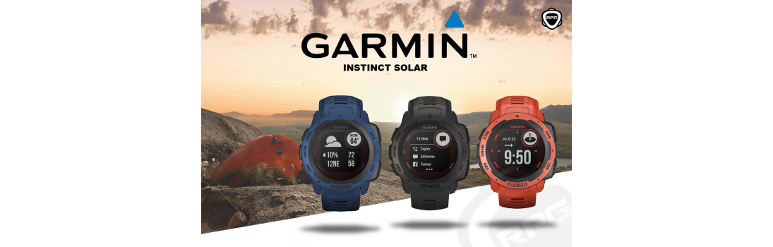 Garmin Instinct solar Running Planet Genève