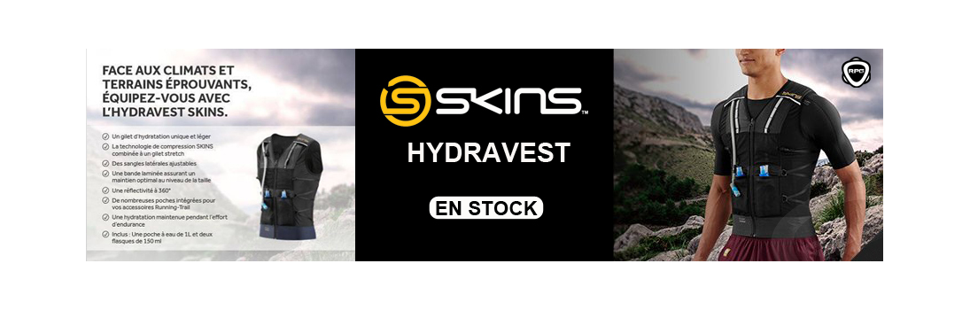 Gilet Skins Hydravest Running Planet Genève