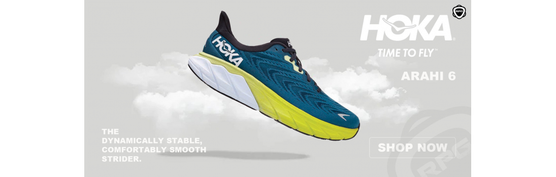 Hoka one one Arahi 6 Running Planet Geneva