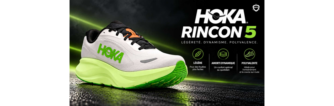 Hoka Rincon 5 Running Planet Genève