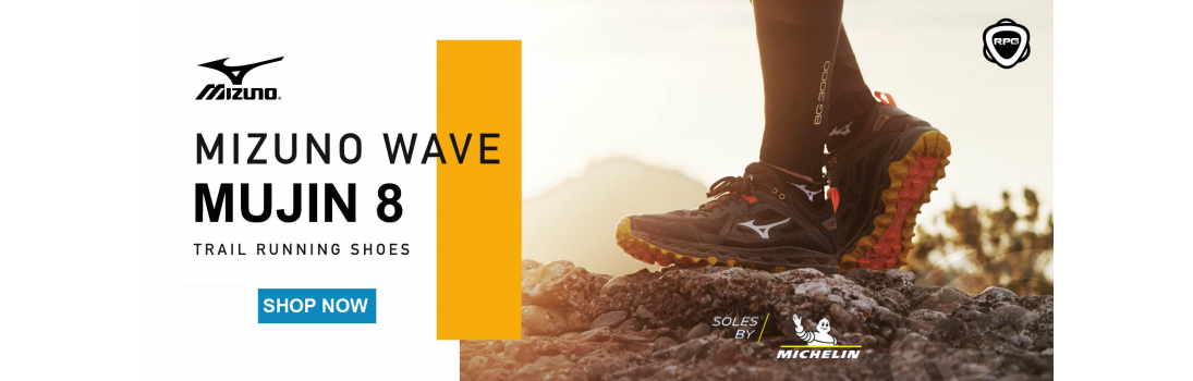 Mizuno wave Mujin 8 Running Planet Geneva