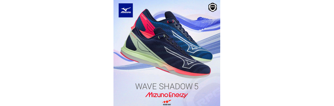 Mizuno wave Shadow 5 Running Planet Genève