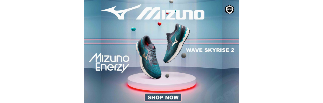 Mizuno wave Skyrise 2 Running Planet Genève