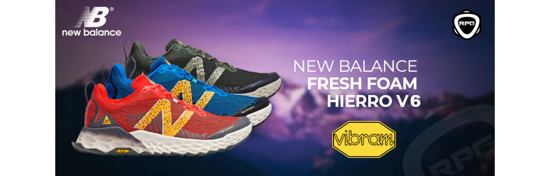 New Balance fresh foam HIerro V6 Running Planet Genève