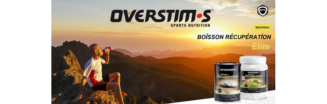 Overstims Elite recovery drink Running Planet Geneva