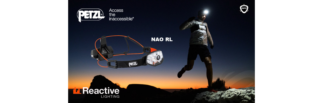 Petzl Nao RL Running Planet Geneva