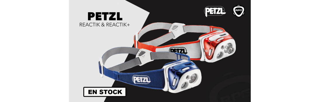 Lampe frontale Trail-Running Reactik Petzl