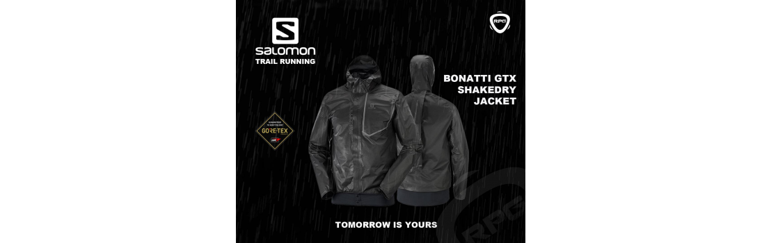 Salomon Bonatti Goretex shakedry Running Planet Geneva