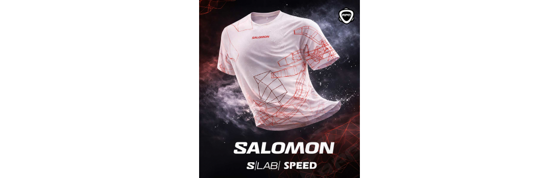 T-shirt Salomon SLAB Speed Running Planet Genève