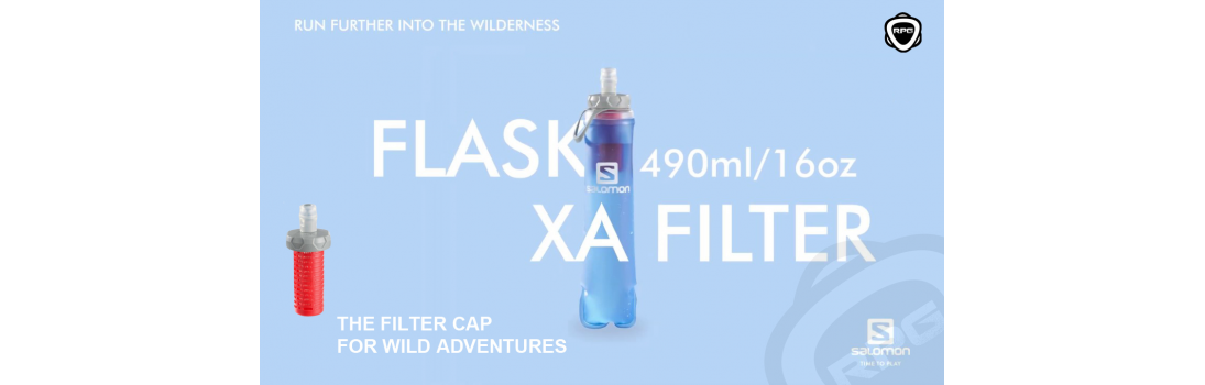 Salomon Softflask 490 ml Xa filter Running Planet Genève