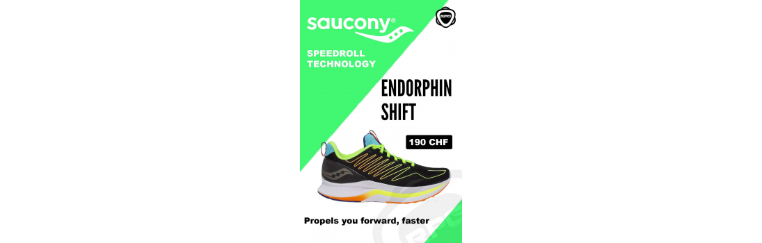Saucony Endorphin Shift Running Planet Geneva