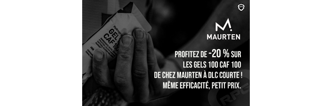 Soldes Gels 100 caf 100 de chez Maurten Running Planet Genève